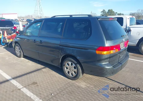 2004 Honda Odyssey Ex-L из США, поврежденный, VIN 5FNRL18774B010683
